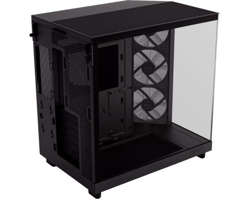 Корпус NZXT H6 Flow RGB All Black (CC-H61FB-R1)