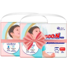 Підгузки GOO.N Plus для дітей 13-25 кг розмір XXL унісекс 56 шт (21000634-2)