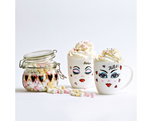 Акрилові фарби Marabu Porcelain & Glass, глянцева, Біла (070), 15 мл (4007751972057)