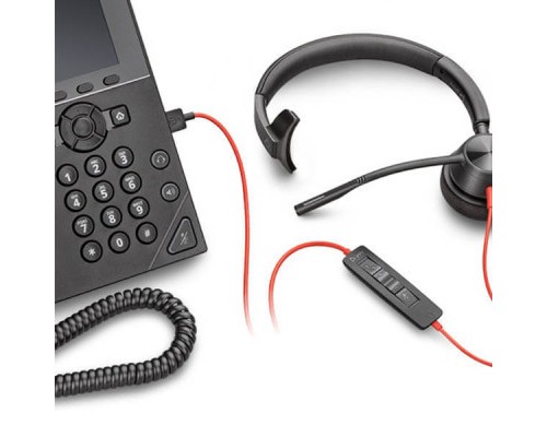 Навушники Poly Blackwire 3310-M USB-A/C (8X216AA)