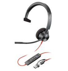 Навушники Poly Blackwire 3310-M USB-A/C (8X216AA)