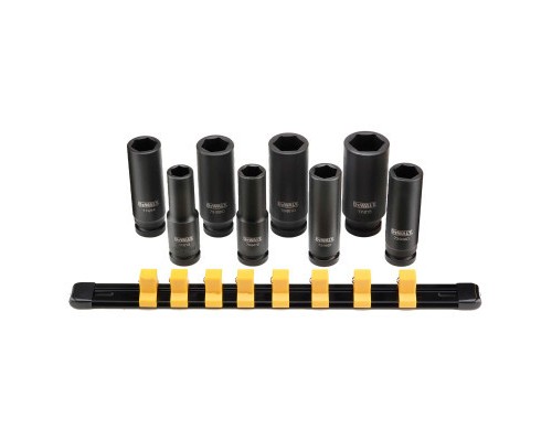 Набір головок DeWALT ударних, 1/2