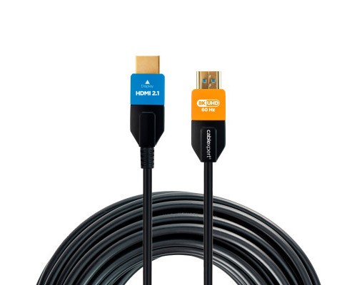 Кабель мультимедійний HDMI to HDMI 20.0m V.2.1 8K 60Hz/4K 120Hz Optic (AOC) Cablexpert (CC-HDMI8K-AOC-20M) Кабель мультимедійний HDMI to HDMI 20.0m V.2.1 8K 60Hz/4K 120Hz Optic (AOC) Cablexpert (CC-HDMI8K-AOC-20M)