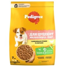 Сухий корм для собак Pedigree для цуценят малих порід з птицею та овочами 7 кг (5998749145210)