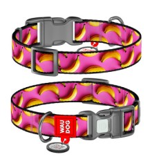 Нашийник для тварин WAUDOG Nylon з QR паспортом 