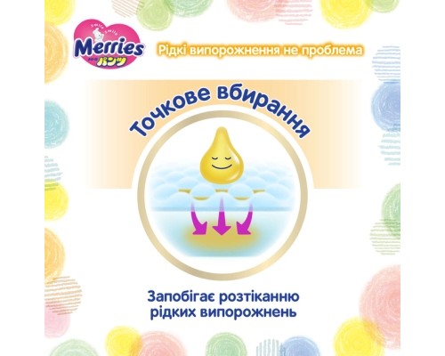 Підгузки Merries Трусики Ultra Jumbo L 9-14 кг 56 шт (4901301425911)