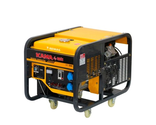 Генератор KAMA KGL12000FE, 230V, 50Hz, 9.5kW, 12KVA, 25L (KGL12000FE)