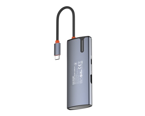 Порт-реплікатор ColorWay Docking Station USB-C 5-в-1 Type C PD 100W/USB3.0х3/HDMI 4К (CW-HUB01)