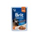 Вологий корм для кішок Brit Premium Delicate Fillets in Gravy Turkey філе в соусі (8595602570560)