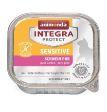 Вологий корм для кішок Animonda Integra Protect Sensitive Pure Pork з харчовою непереносимістю моно свинина (4017721866965)
