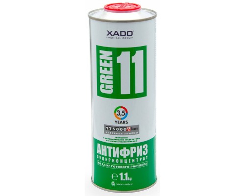 Антифриз Xado Green 11 1 л (XA 50004_1)