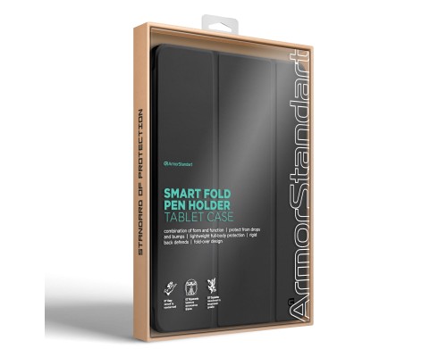 Чохол до планшета Armorstandart Smart Fold Pen Apple iPad Air 11 (2024) Black (ARM78115)