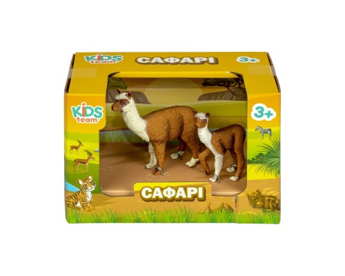 Фігурка Kids Team Сафарі Альпака і малюк-альпака (Q9899-A34_1)