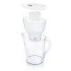 Фільтр-глечик Brita Marella Memo MXPro 2.4л (1.4л води) з фільтр-картриджем 3шт, білий (1052791)