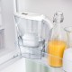 Фільтр-глечик Brita Marella Memo MXPro 2.4л (1.4л води) з фільтр-картриджем 3шт, білий (1052791)