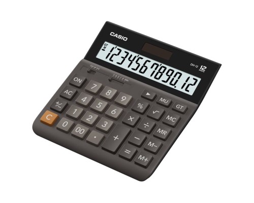 Калькулятор Casio DH-12-BK-S-EP, чорний (CALC-CAS-DH-12-BK-S)