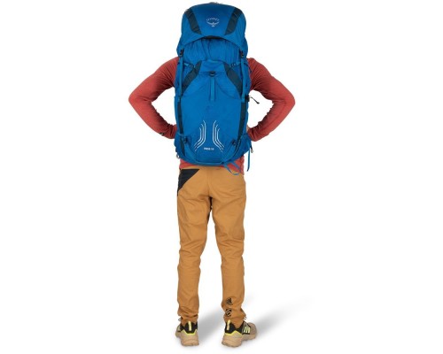 Рюкзак туристичний Osprey Exos 58 blue ribbon - S/M - синій (009.2811)