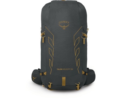 Рюкзак туристичний Osprey Talon Velocity 30 dark charcoal/tumbleweed yellow - S/M - чорний (009.3543)