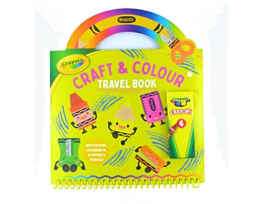 Набір для творчості Crayola Книга Канцелярчики (22933-A)