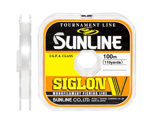 Волосінь Sunline Siglon V 100м #2.5/0.26мм 6кг (1658.05.02)