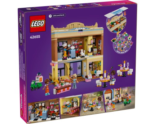 Конструктор LEGO Friends Ресторан і кулінарна школа (42655)