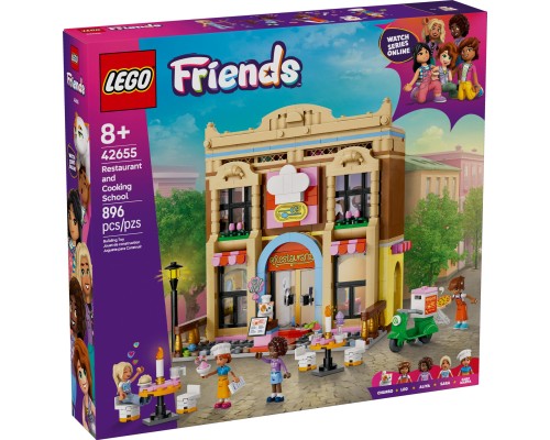 Конструктор LEGO Friends Ресторан і кулінарна школа (42655)