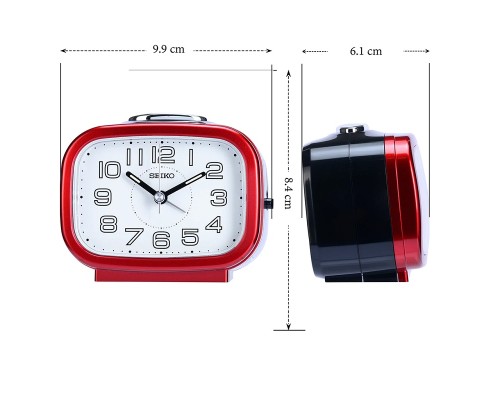 Настільний годинник Seiko будильник (QHK060R)