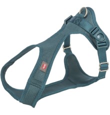Шлея для собак Trixie Comfort М'яка XXS-XS 25-35 см 15 мм Синьо-зелена (4053032679139)