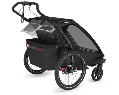Коляска Thule Chariot Sport 2 Double (Black) (TH 10201031)