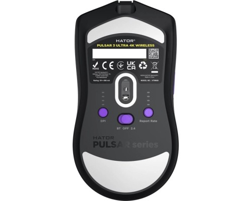 Мишка Hator Pulsar 3 Ultra 4K Wireless Black (HTM680)