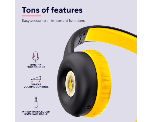 Навушники Trust Nouna Kids Wireless Black (25405)