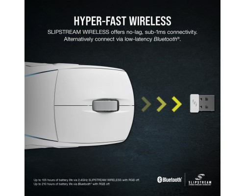 Мишка Ajazz AJ159 APEX Wireless/Bluetooth/USB Black (AJM159-A-B)