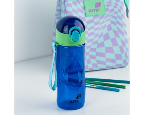 Поїльник-непроливайка Kite 530 мл, синя (K25-400-3)