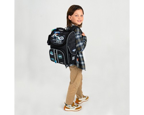 Портфель Kite Education 501 Hot Wheels (HW25-501S)