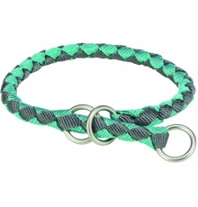 Нашийник для тварин Trixie Cavo напівзашморг L–XL 52–60 см d 18 мм аква-графіт (4053032678309)