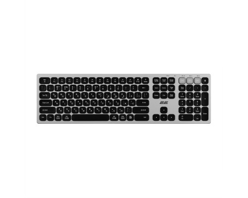 Клавіатура 2E KS270 109key Wireless UA Grey/Black (2E-KS270WBGR_UA)