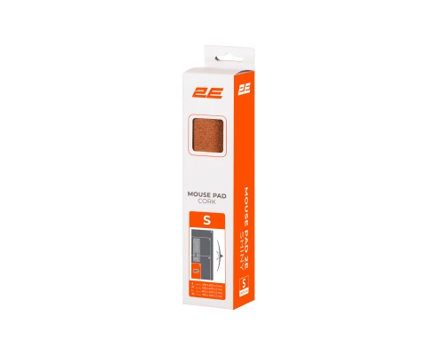 Килимок для мишки 2E Cork S Brown (2E-PAD-S-CORK)