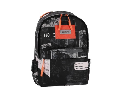 Рюкзак шкільний Bagland Stylish S 8л сублімація 1343 (00554694) (1119520748)