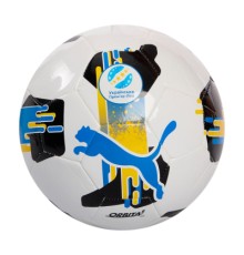 М'яч футбольний Puma Orbita UPL (MS) 084593-01 білий, чорний, жовтий, блакитний 5 (4067982253011)