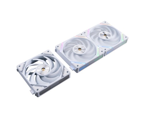 Кулер до корпусу 1stPlayer XF7 White (XF7-WH-1IN1)