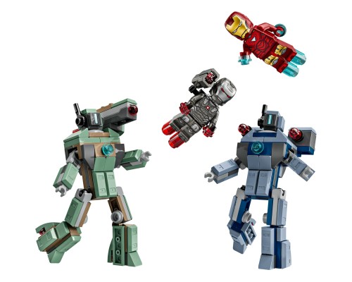 Конструктор LEGO Super Heroes Залізна людина та Бойова Машина проти Хаммер Дронів (76320)