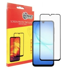 Скло захисне Dengos Full Glue Samsung Galaxy A17 Black (TGFG-407)