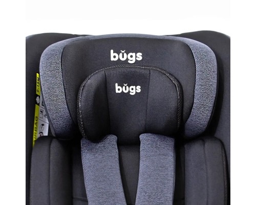 Автокрісло Bugs Aera 360 i-Size, ISOFIX, (0–36 кг) Shadow Grey (4823056520003)