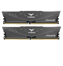 Модуль пам'яті для комп'ютера DDR4 16GB (2x8GB) 3200 MHz T-Force Vulcan Z Gray Team (TLZGD416G3200HC16FDC01)