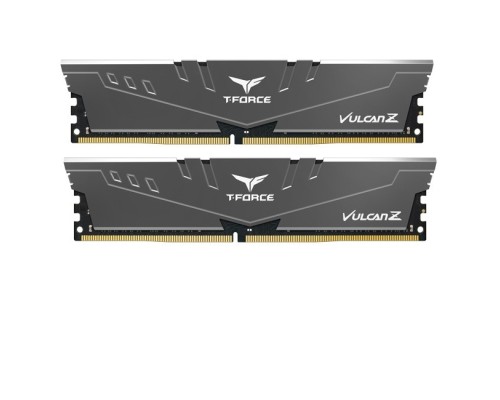 Модуль пам'яті для комп'ютера DDR4 16GB (2x8GB) 3200 MHz T-Force Vulcan Z Gray Team (TLZGD416G3200HC16FDC01)