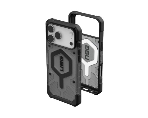 Чохол до мобільного телефона UAG iPhone 17 Pro Max Pathfinder Clear MagSafe Ash/Black (114552113140)