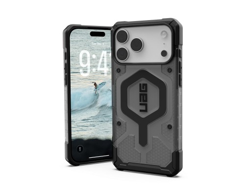 Чохол до мобільного телефона UAG iPhone 17 Pro Max Pathfinder Clear MagSafe Ash/Black (114552113140)