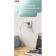 Дата кабель USB 2.0 AM to Micro 5P 1.0m braided white XO (NB235_M_White)