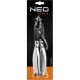 Кліщі Neo Tools для хомутів, 0-45мм, 210мм, самозажимні (11-222)