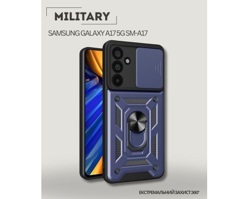 Чохол до мобільного телефона BeCover Military Samsung Galaxy A17 5G SM-A17 Blue (713902)